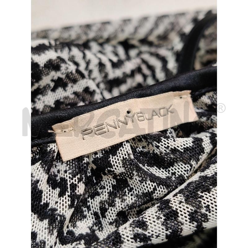 BLUSA DONNA PENNY BLACK VELO ZIGZAG CANOTTA INTER | Mercatino dell'Usato Roma talenti 4