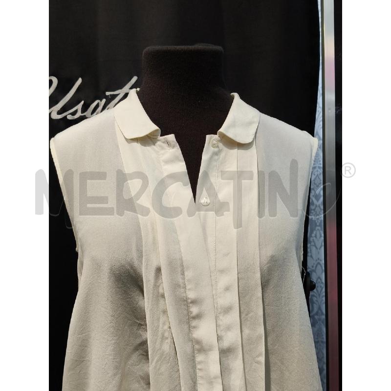 BLUSA D MAX MARA BEI FRONT SETA PIGHE  | Mercatino dell'Usato Roma talenti 2
