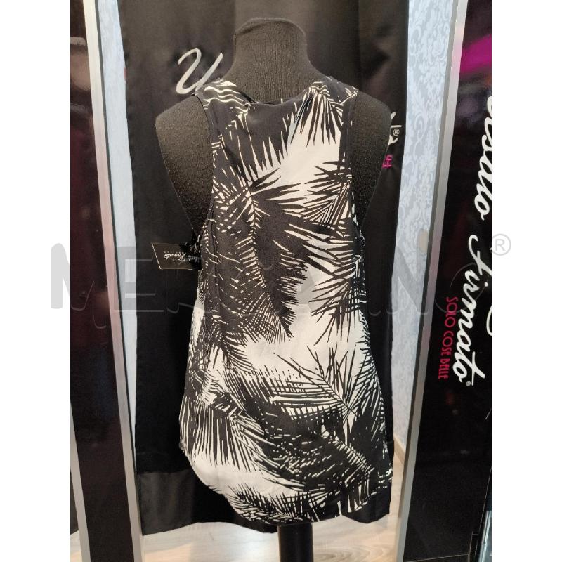 BLUSA D THEORY CANOTTA PALME BIA NE  | Mercatino dell'Usato Roma talenti 3