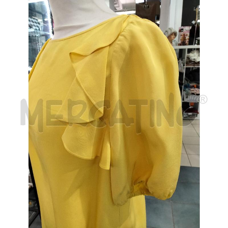 BLUSA D TIBI NEW YORK SETA GIALLO SP VOLANT | Mercatino dell'Usato Roma talenti 2