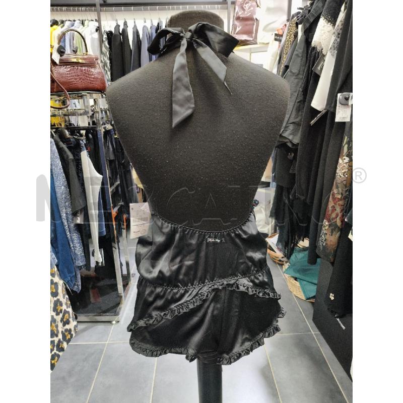 BODY D PANTALONCINO OYSHO SATIN NERO HELLO KITTY STRASS  | Mercatino dell'Usato Roma talenti 4