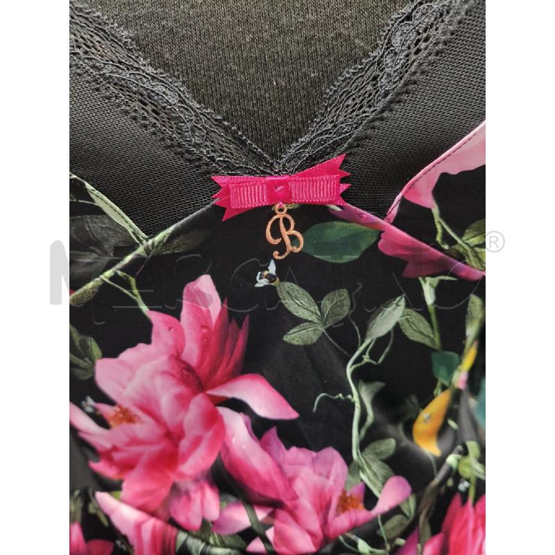 BODY D TED BAKER SATIN NE FIORI COL PIZZO  | Mercatino dell'Usato Roma talenti 3