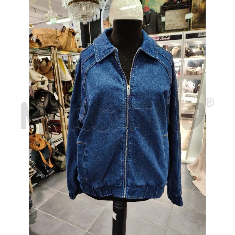 BOMBER D DENIM CAMOMILLA BLU DELAVE CUC SPALLE+ | Mercatino dell'Usato Roma talenti 1