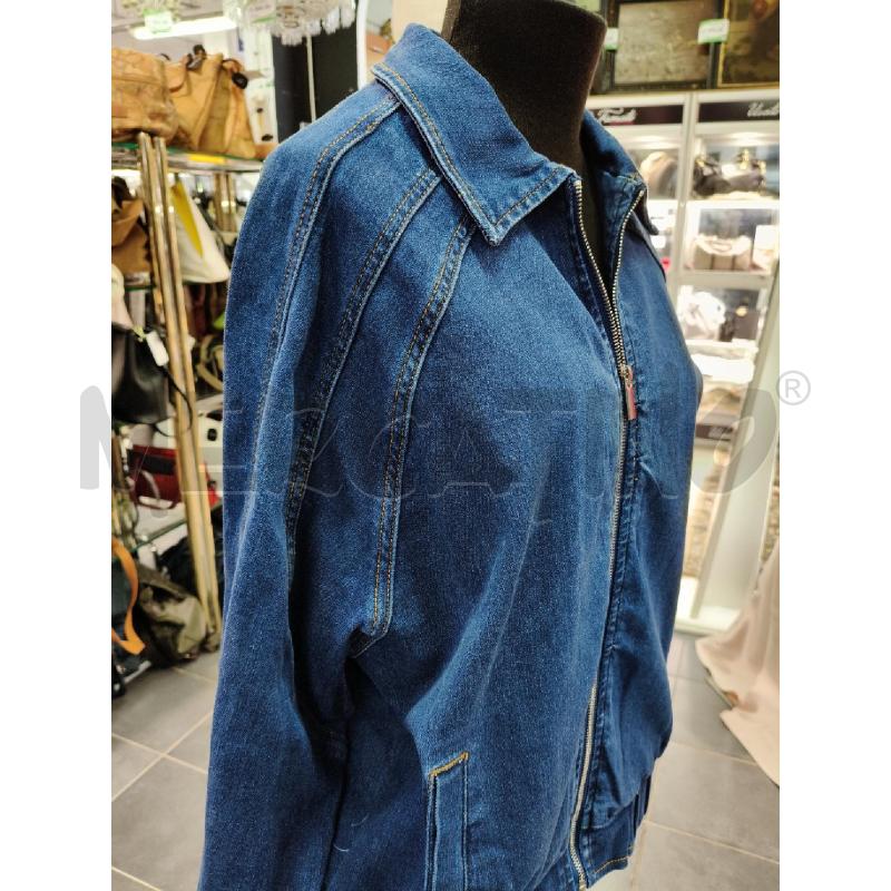 BOMBER D DENIM CAMOMILLA BLU DELAVE CUC SPALLE+ | Mercatino dell'Usato Roma talenti 2