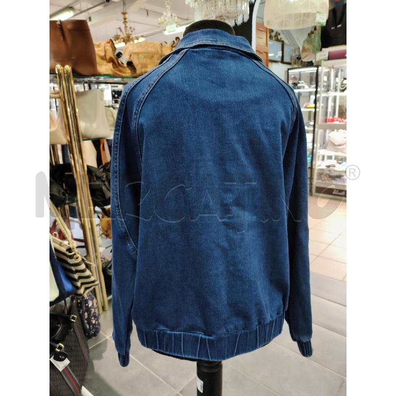 BOMBER D DENIM CAMOMILLA BLU DELAVE CUC SPALLE+ | Mercatino dell'Usato Roma talenti 3