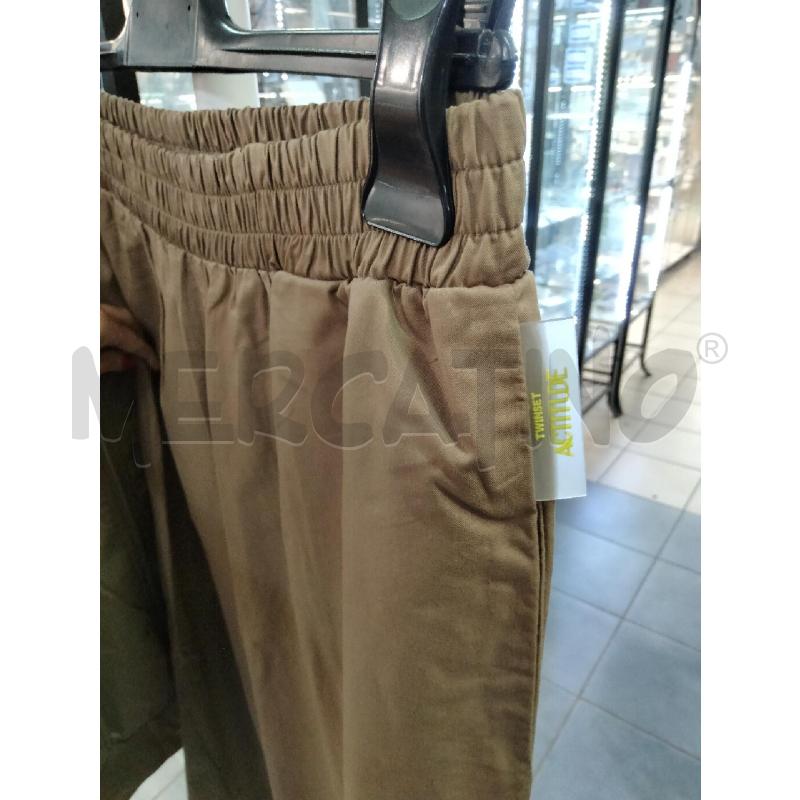BOMBER + PANTALONE CARGO TWIN SET ACTITUKE KAKI  | Mercatino dell'Usato Roma talenti 4