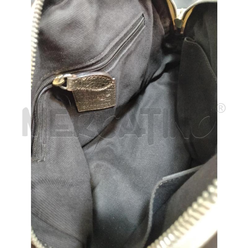 BORSA A MANO BURBERRY CHECK MANICI DORATI CON LUCCHETTO  | Mercatino dell'Usato Roma talenti 5