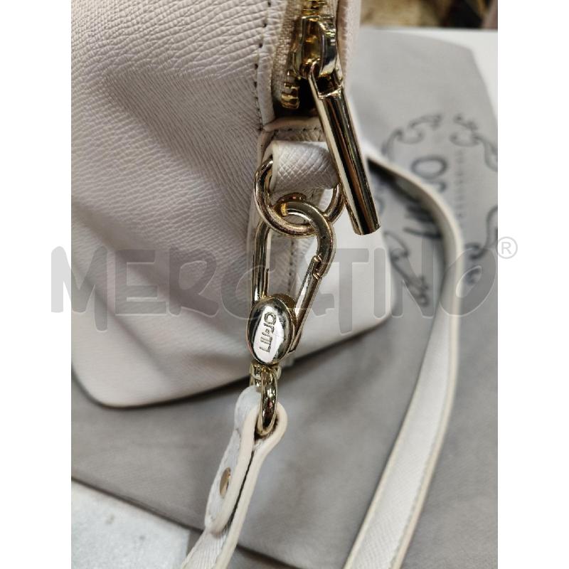 BORSA A MANO LIU JO CREMA MAN TRECCIA | Mercatino dell'Usato Roma talenti 3