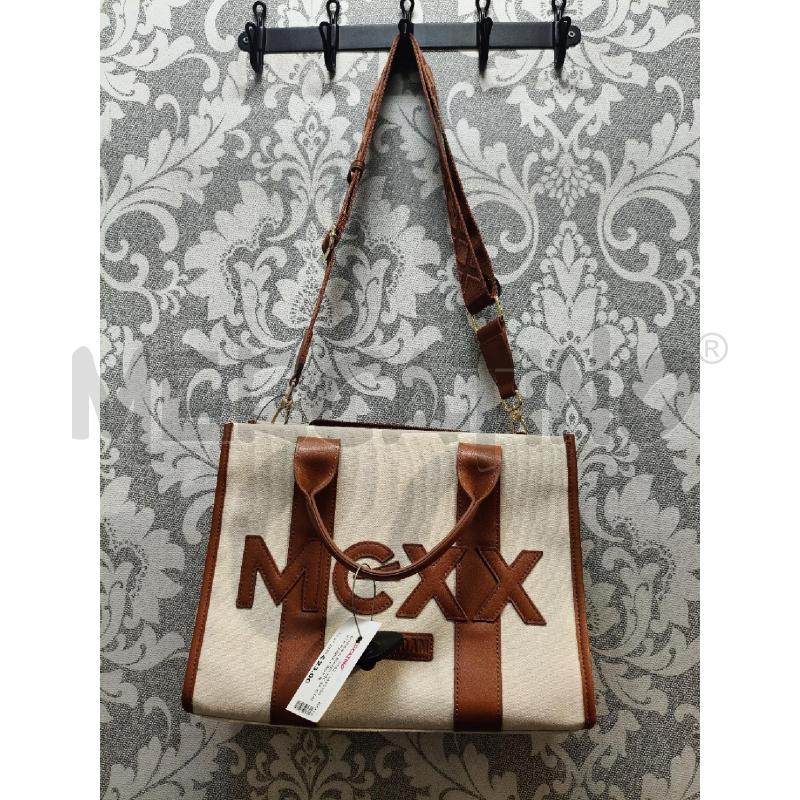 BORSA A MANO MCXX CANVAS PANNA PROF BISC | Mercatino dell'Usato Roma talenti 1