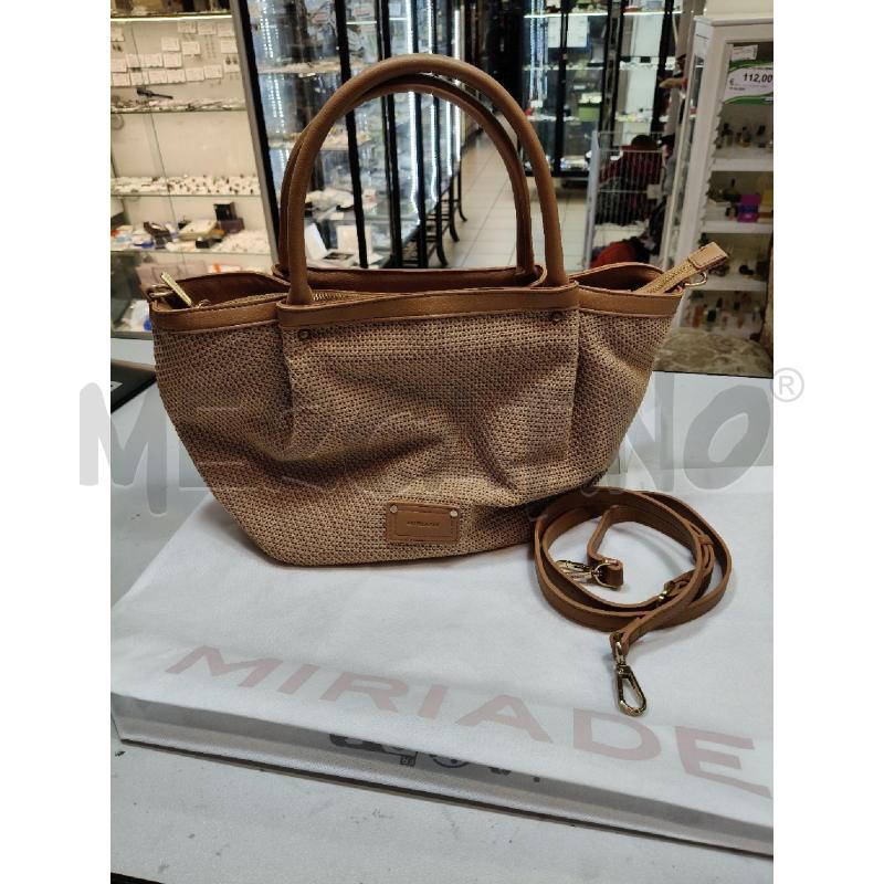 BORSA A MANO MIRIADE FLEUR RAFIA/BIS CON TRAC | Mercatino dell'Usato Roma talenti 1