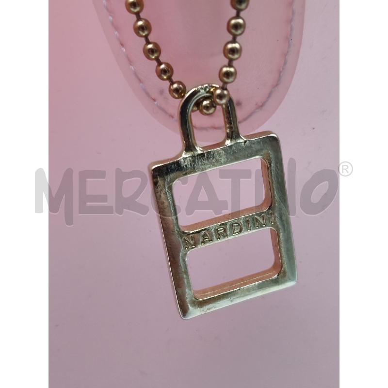 BORSA A MANO NARDINI ROSA GOMMA TRAPEZIO | Mercatino dell'Usato Roma talenti 4