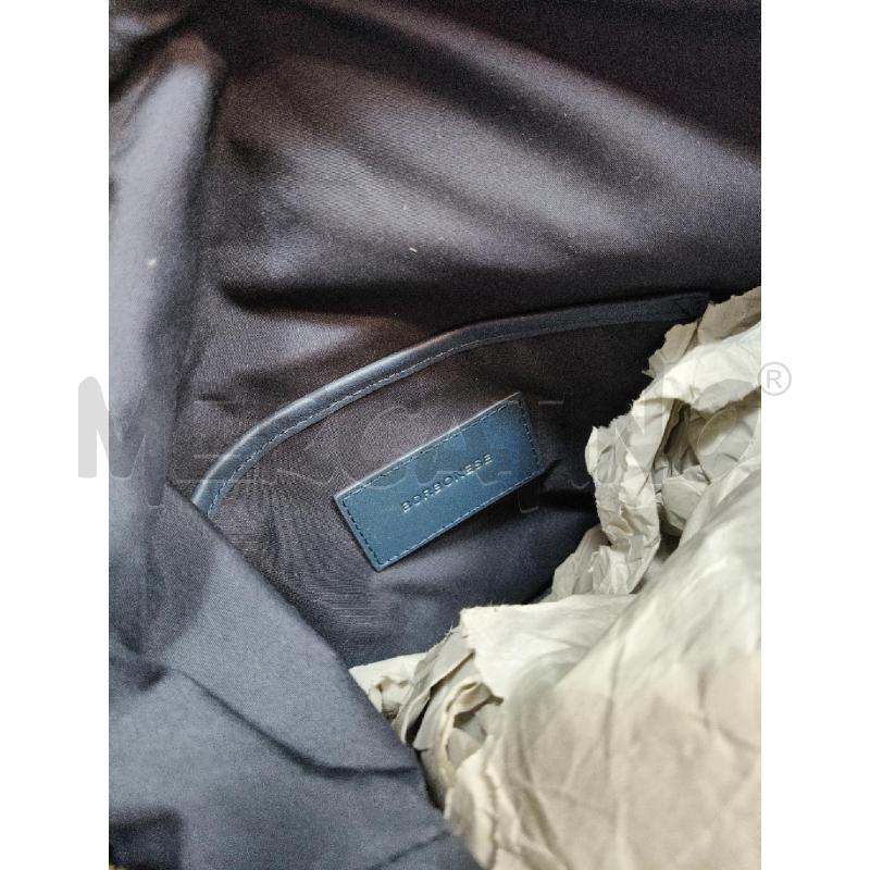 BORSA A SPALLA BORBONESE TAPIRO BLU  | Mercatino dell'Usato Roma talenti 5