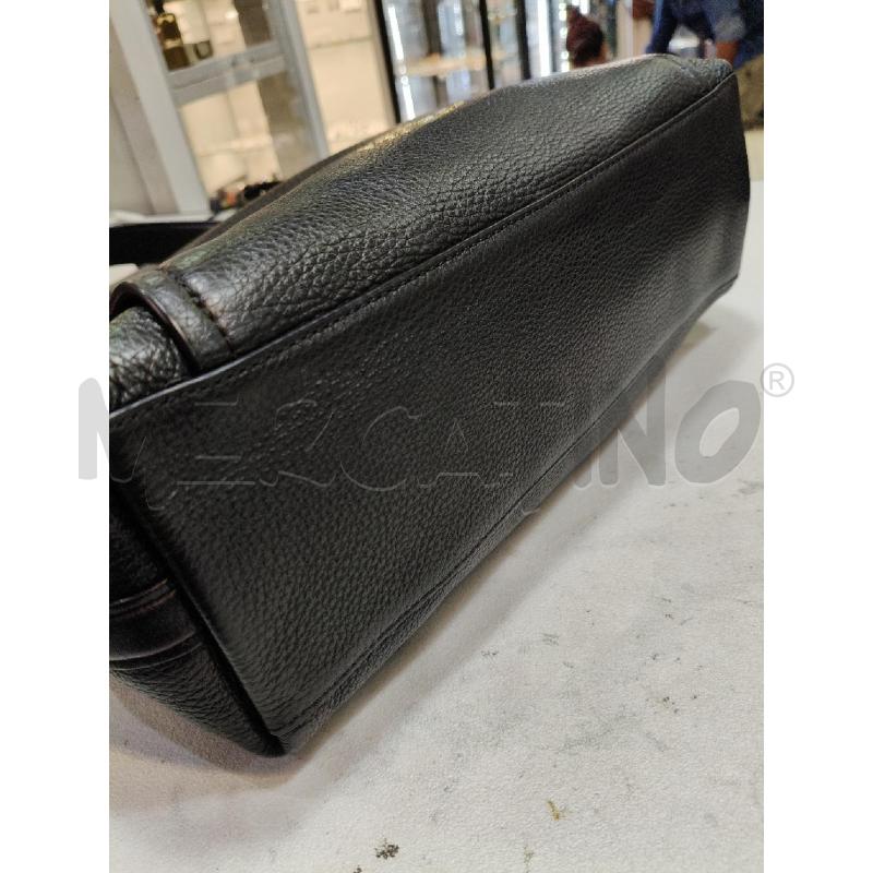 BORSA A SPALLA COACH PELLE MART NERO CON TRAC | Mercatino dell'Usato Roma talenti 3