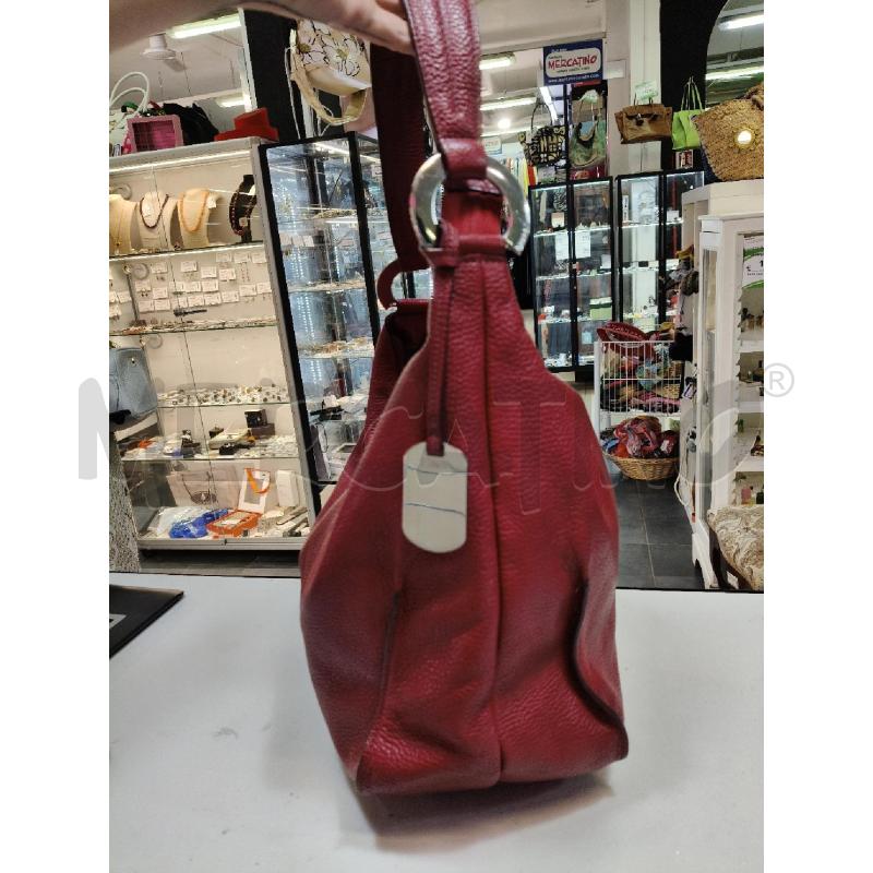 BORSA A SPALLA FURLA ROSSO MART MAXI ANELLO MET | Mercatino dell'Usato Roma talenti 2