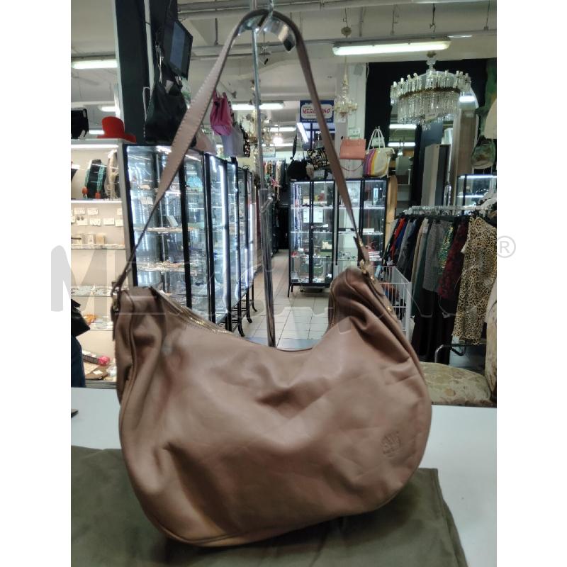 BORSA A SPALLA TIMBERLAND MEZZALUNA PELLE ROSA | Mercatino dell'Usato Roma talenti 1
