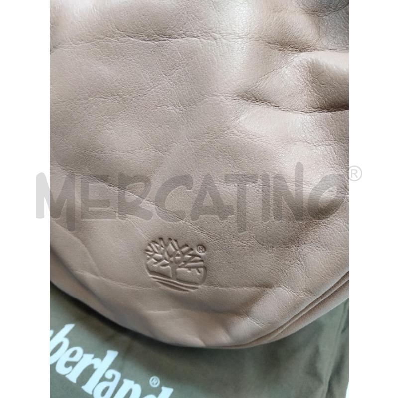 BORSA A SPALLA TIMBERLAND MEZZALUNA PELLE ROSA | Mercatino dell'Usato Roma talenti 2