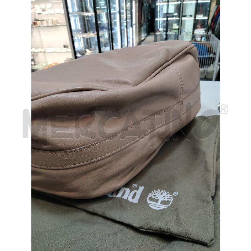BORSA A SPALLA TIMBERLAND MEZZALUNA PELLE ROSA | Mercatino dell'Usato Roma talenti 4