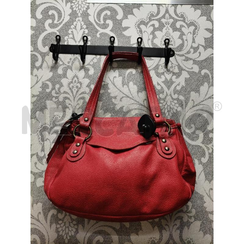 BORSA A SP AW PELLE ROSSO MART MANICI DOPPI | Mercatino dell'Usato Roma talenti 1
