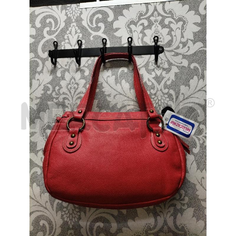 BORSA A SP AW PELLE ROSSO MART MANICI DOPPI | Mercatino dell'Usato Roma talenti 3