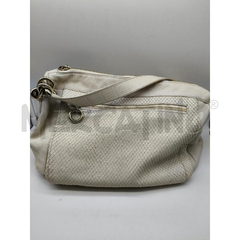 BORSA A SP FURLA CREMA FRONT DECO ROMBI | Mercatino dell'Usato Roma talenti 1