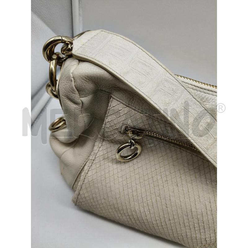 BORSA A SP FURLA CREMA FRONT DECO ROMBI | Mercatino dell'Usato Roma talenti 4