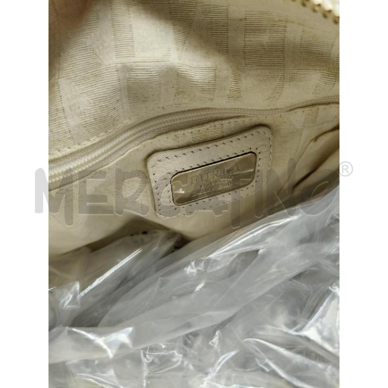 BORSA A SP FURLA CREMA FRONT DECO ROMBI | Mercatino dell'Usato Roma talenti 5