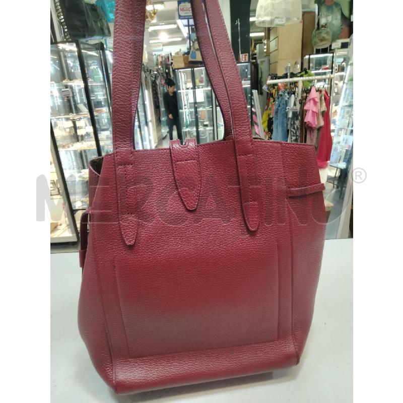 BORSA A SP FURLA SECCHIELLO BORDEAUX GRIGIO CHIUS DOR | Mercatino dell'Usato Roma talenti 4