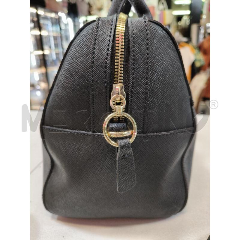 BORSA BAULETTO PRIMA CLASSE NERO INSERTO GEO CON TRAC  | Mercatino dell'Usato Roma talenti 3
