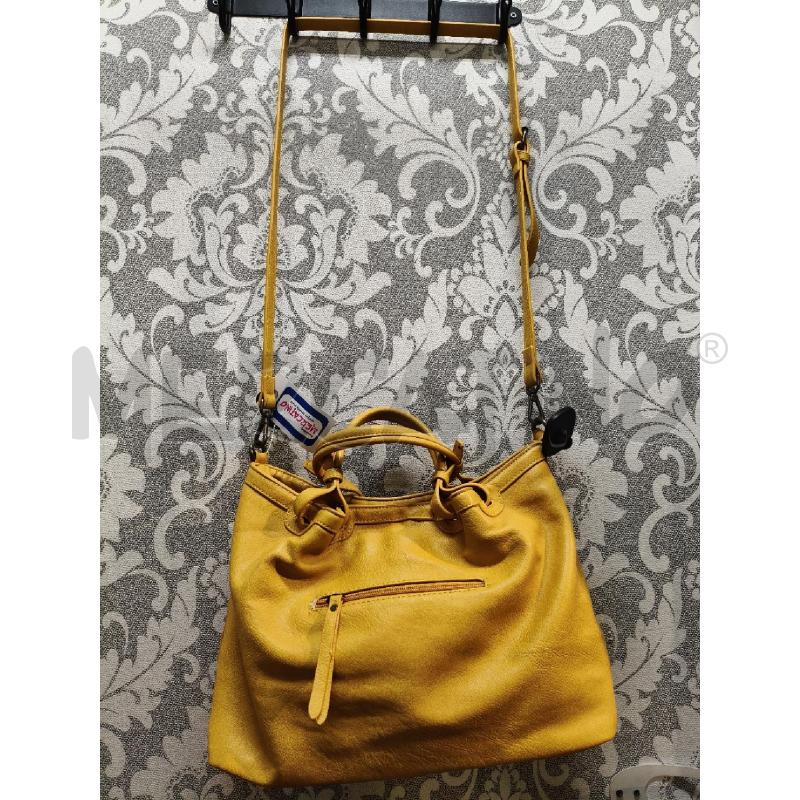 BORSA CARMELA SENAPE FASCIA INTRECCIATA  | Mercatino dell'Usato Roma talenti 4