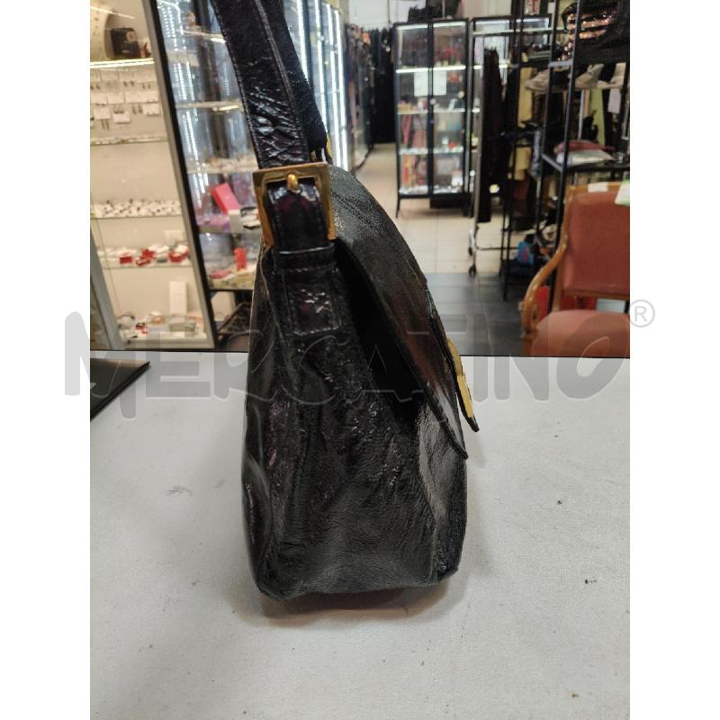BORSA D FENDI NE VERNICE FIBBIA DOR LOGO  | Mercatino dell'Usato Roma talenti 2