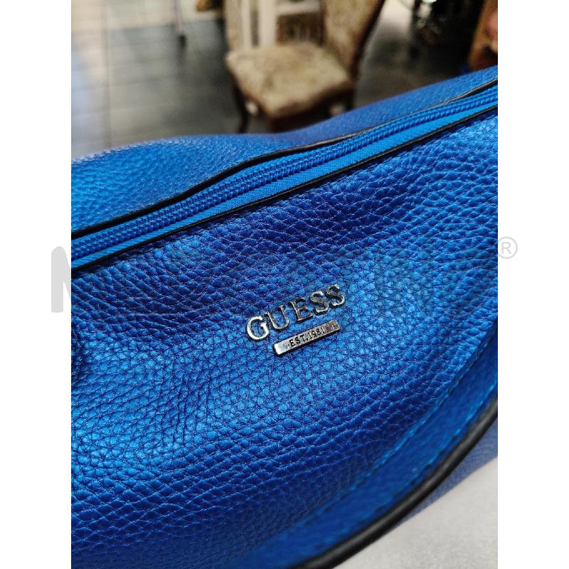 BORSA D GUESS BLU EL SACCHETTO MART | Mercatino dell'Usato Roma talenti 2