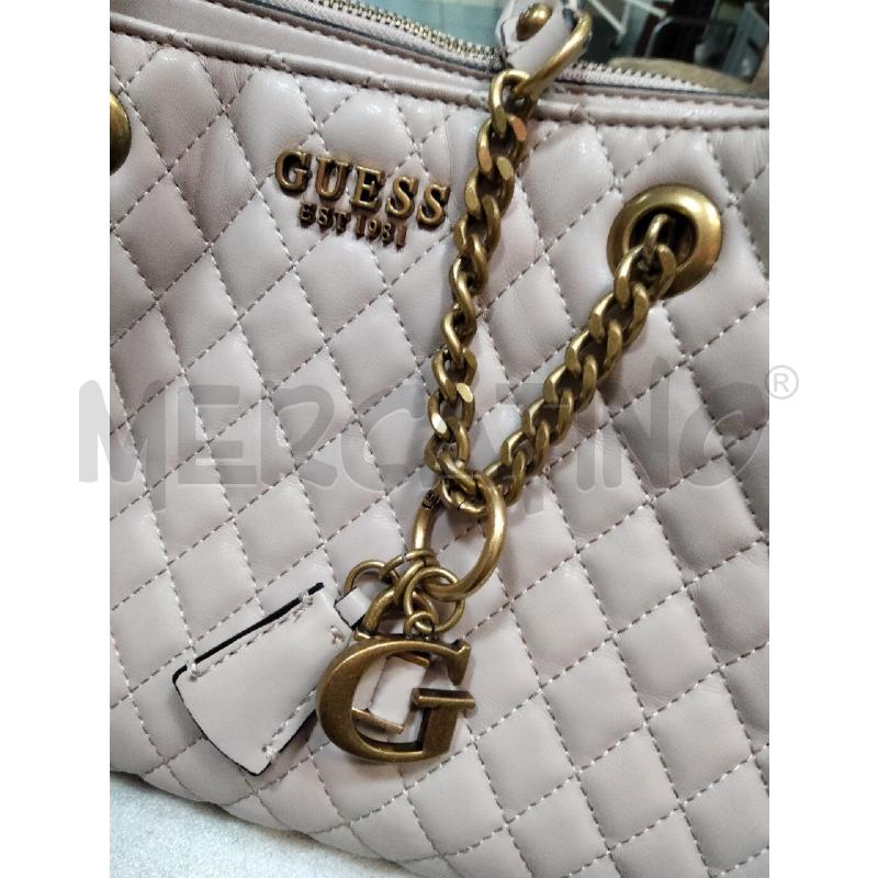 BORSA D GUESS RS ANTICO TRAPUNTA CATENA DOR   | Mercatino dell'Usato Roma talenti 4