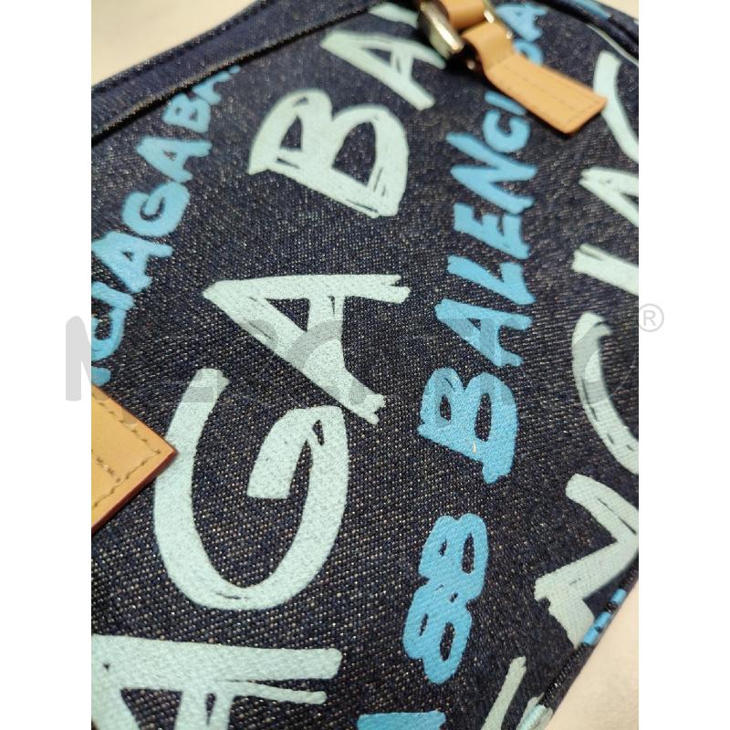 BORSA D SPALLA BALENCIAGA DENIM MONOGRAM | Mercatino dell'Usato Roma talenti 4