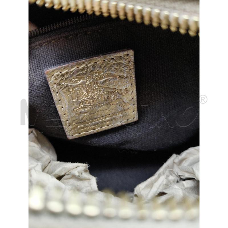 BORSA D SPALLA BURBERRY MONOGRAM MANICI ORO | Mercatino dell'Usato Roma talenti 4