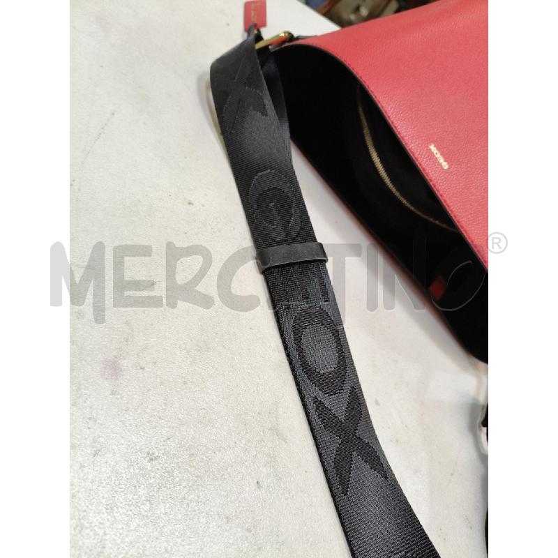 BORSA GEOX ROSSO SECCHIELLO INT POCHETTE NYLON NERO  | Mercatino dell'Usato Roma talenti 3
