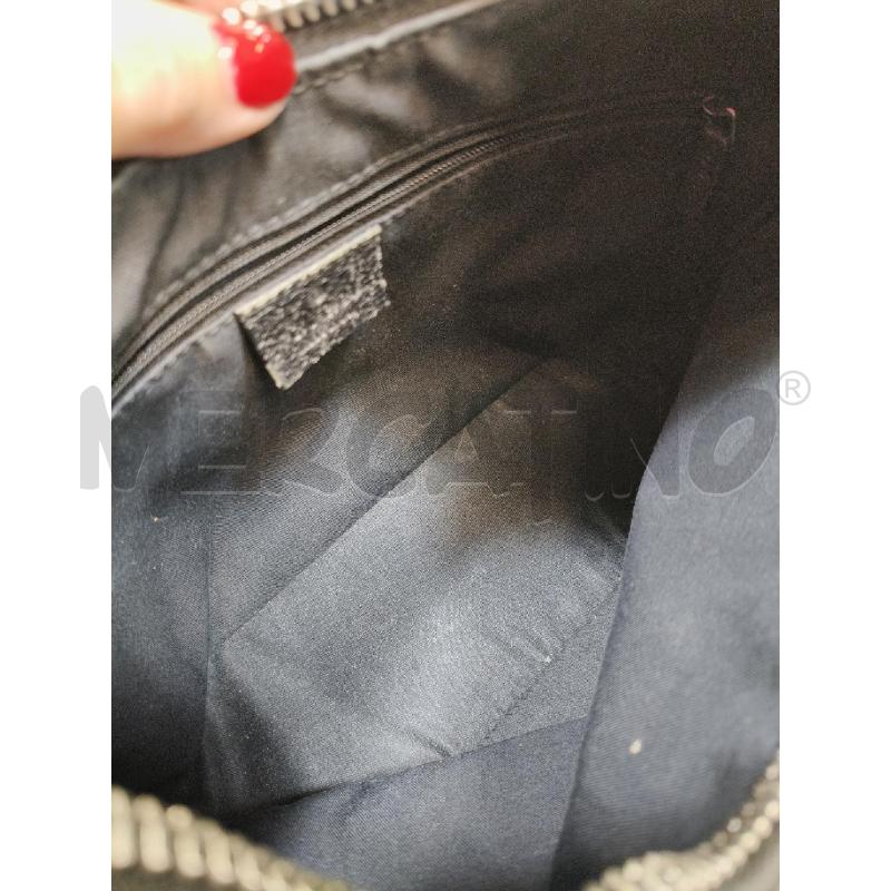 BORSA GUCCI HOBO TESS NERO MONOGRAM MANICO PELLE  | Mercatino dell'Usato Roma talenti 4