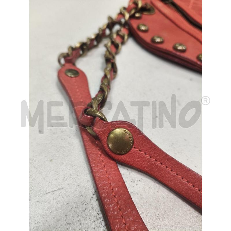 BORSA MOSCHINO CHEAP ANC CHIC ROSSO CUORE BORCHIE | Mercatino dell'Usato Roma talenti 3