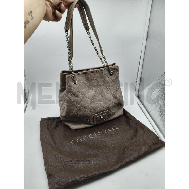 BORSA SECCHIELLO COCCINELLE TORT TRAP ROMBI CUC BIA | Mercatino dell'Usato Roma talenti 1