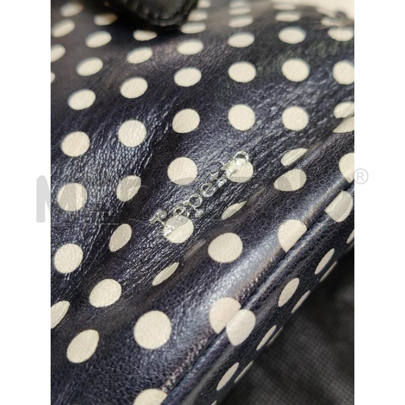 BORSA SECCHIELLO REPETTO BIANCO NERO POIS MANICI NODI CON TRAC | Mercatino dell'Usato Roma talenti 2