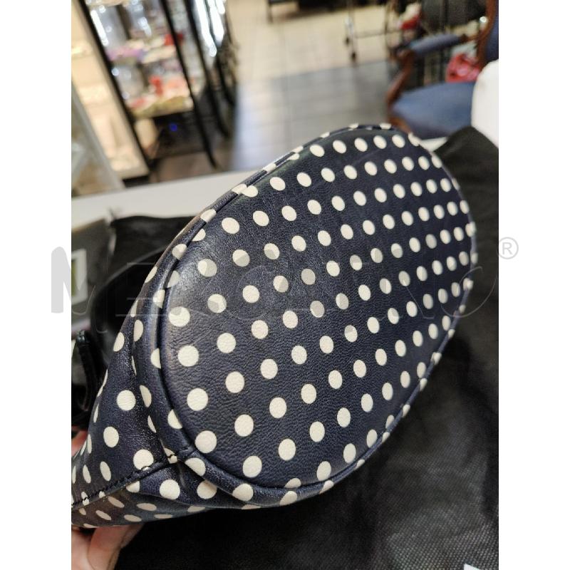 BORSA SECCHIELLO REPETTO BIANCO NERO POIS MANICI NODI CON TRAC | Mercatino dell'Usato Roma talenti 4