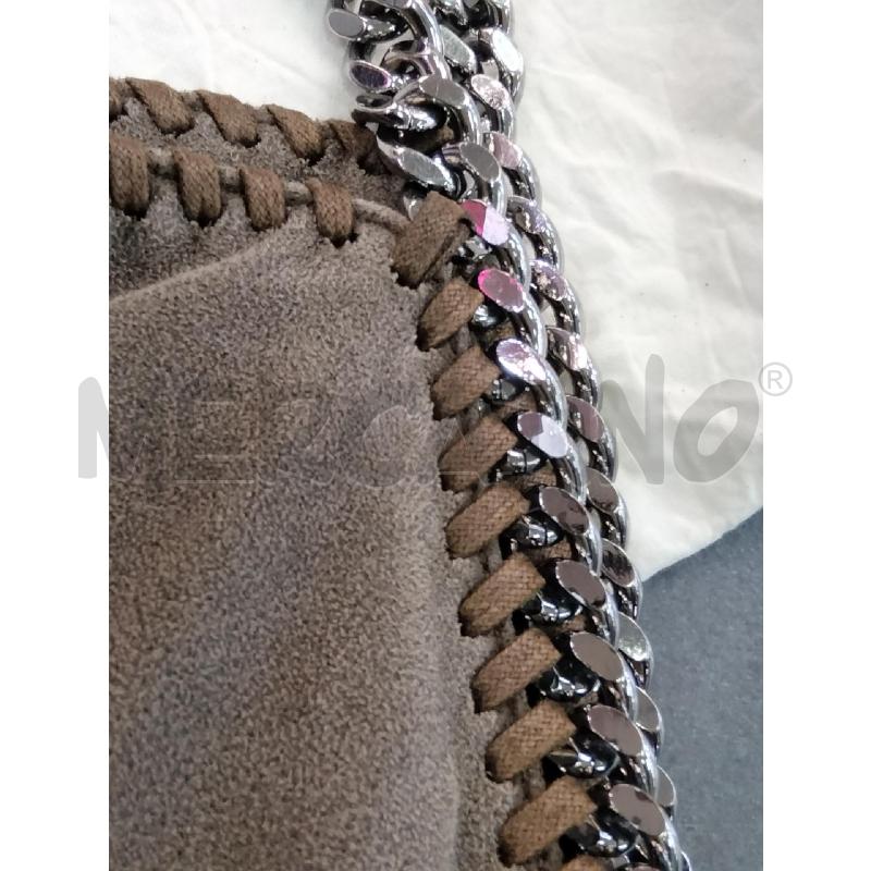 BORSA TOTE STELLA MCCARTNEY FALABELLA FANGO METAL  | Mercatino dell'Usato Roma talenti 2