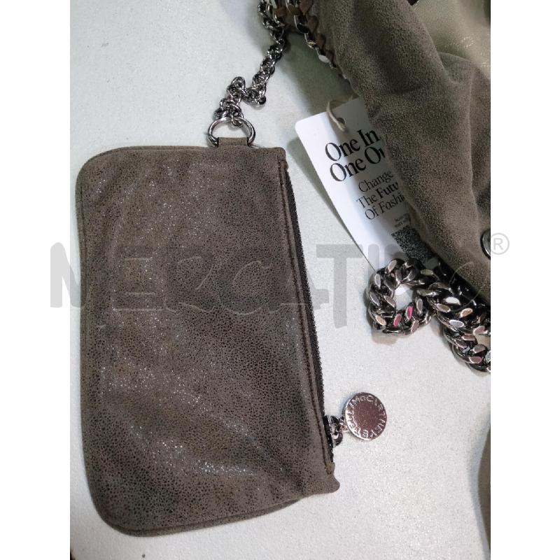 BORSA TOTE STELLA MCCARTNEY FALABELLA FANGO METAL  | Mercatino dell'Usato Roma talenti 4
