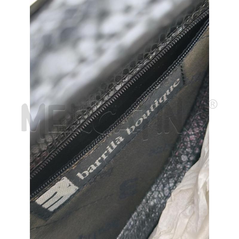 BORSA TRAPEZIO BARILLA BLU NERO RETT | Mercatino dell'Usato Roma talenti 4