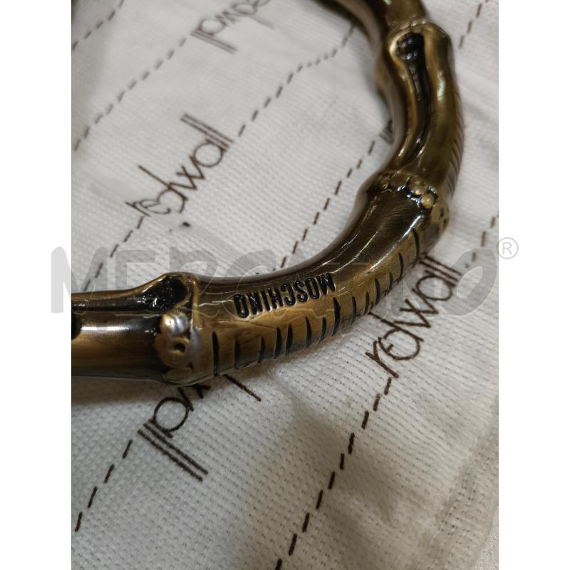 BORSETTA A MANO MOSCHINO REDWALL BORDEAUX  | Mercatino dell'Usato Roma talenti 2