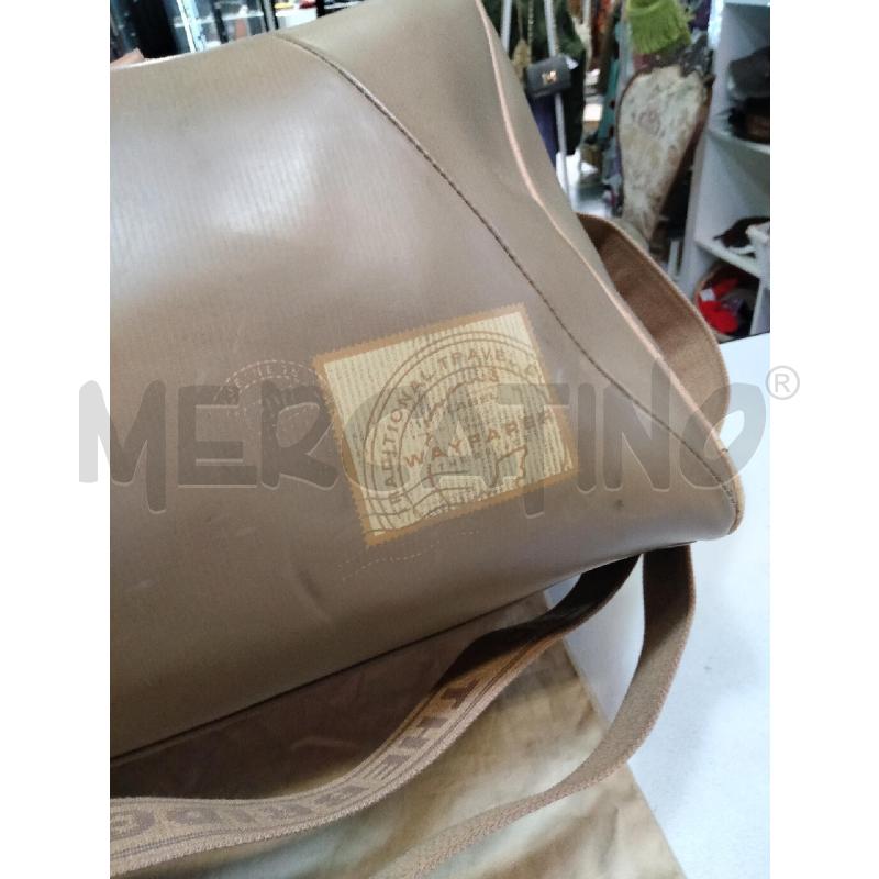 BORSONE THE BRIDGE WAYFARER BEIGE TRAC CANVAS | Mercatino dell'Usato Roma talenti 2