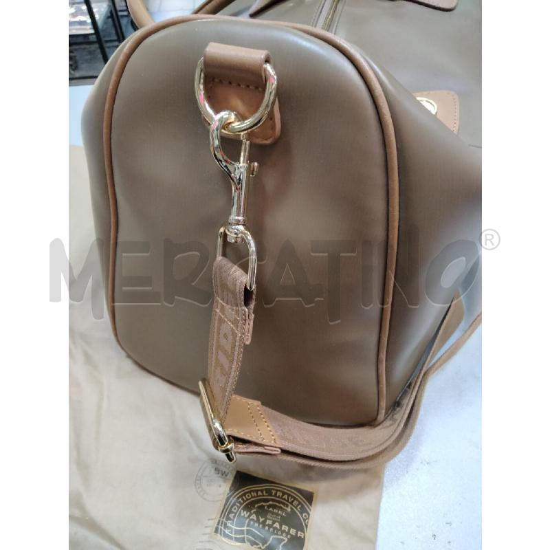 BORSONE THE BRIDGE WAYFARER BEIGE TRAC CANVAS | Mercatino dell'Usato Roma talenti 4