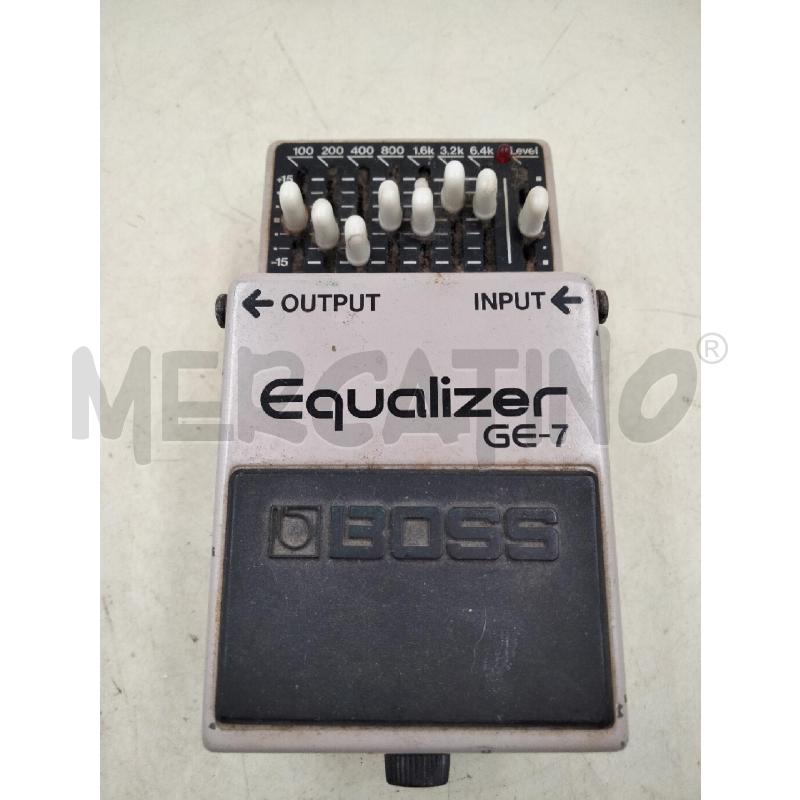 BOSS GE-7 EQUALIZER MADE IN JAPAN | Mercatino dell'Usato Roma talenti 1