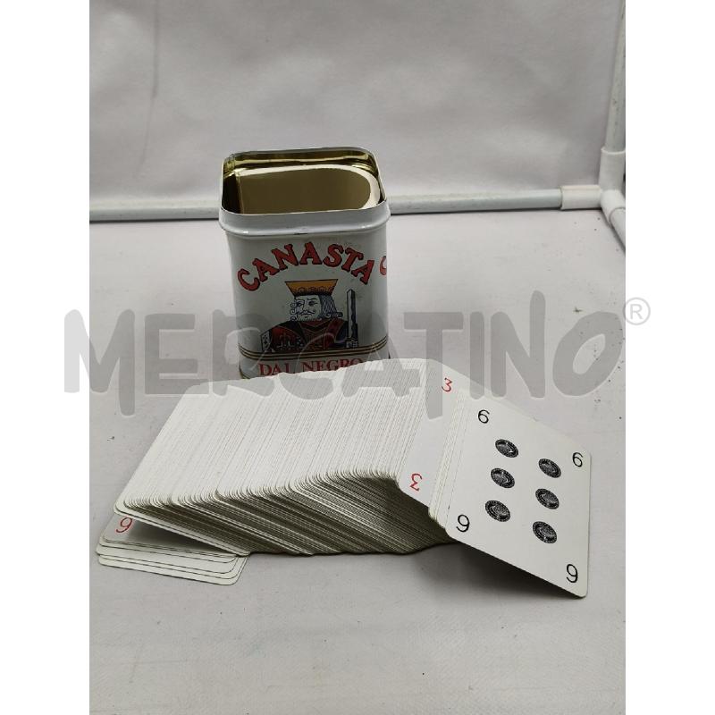 BOX CARTE CANASTA DAL NEGRO | Mercatino dell'Usato Roma talenti 3