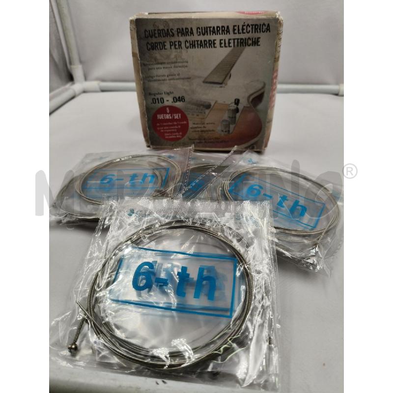 BOX CORDE PER CHITARRA ELETTRICA 0.10-0.46 4 MUTE | Mercatino dell'Usato Roma talenti 3