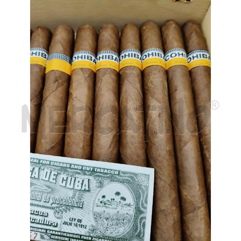 BOX DA ESP SIGARI COHIBA EPLENDIDOS CON DEUMIDIFICATORE | Mercatino dell'Usato Roma talenti 3